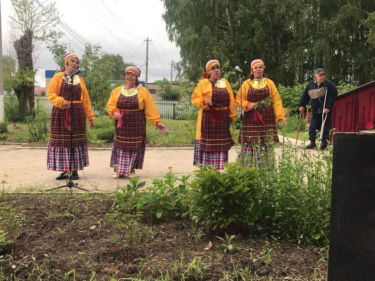 В селе Килеево отметили праздник Троицы