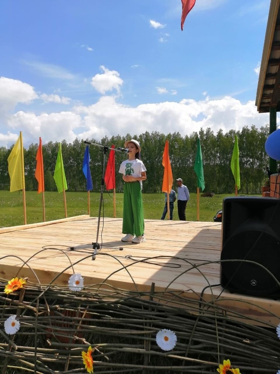 В селе Бузюрово весело и ярко провели традиционный праздник Сабантуй