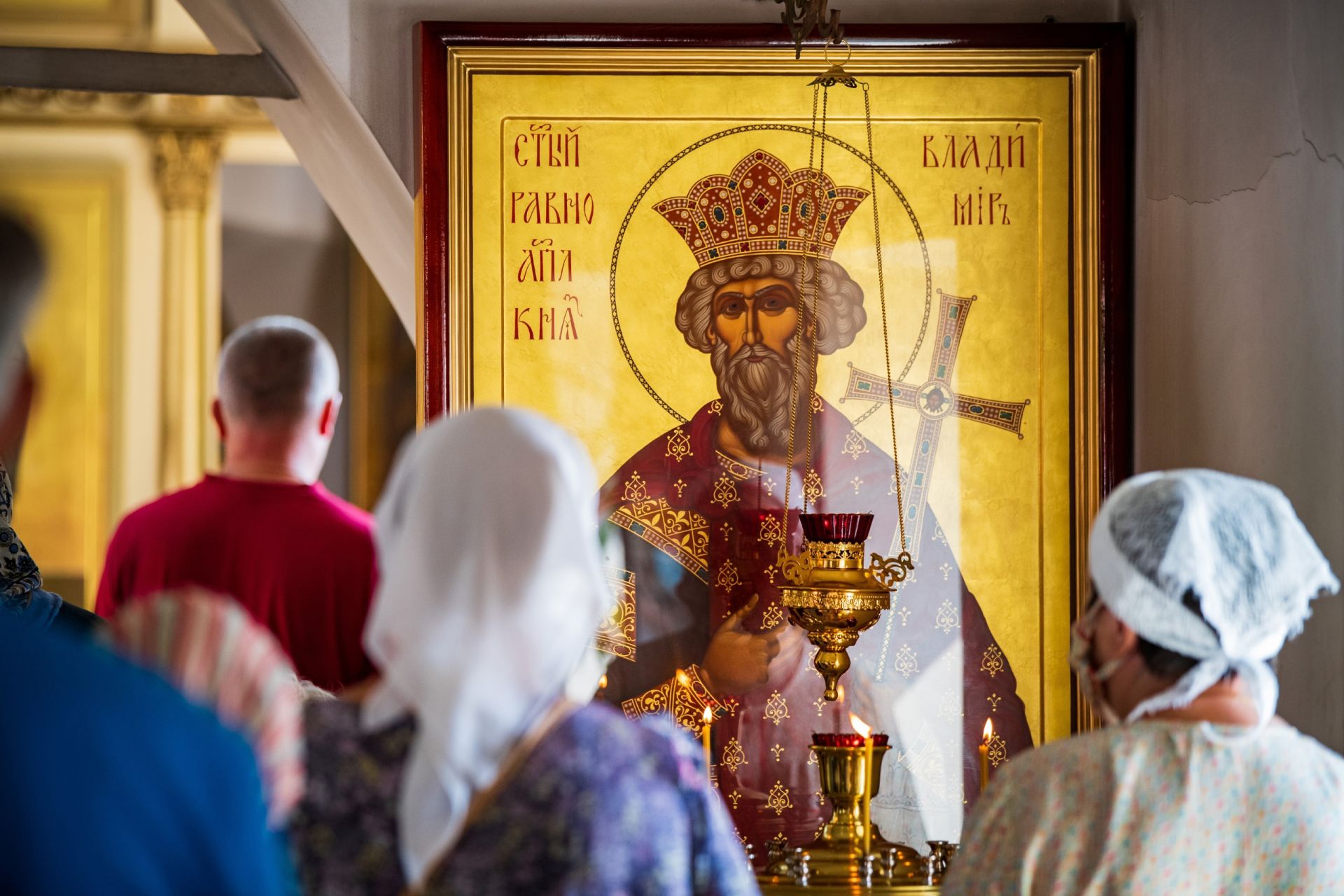 Православные храмы в день крещения Руси