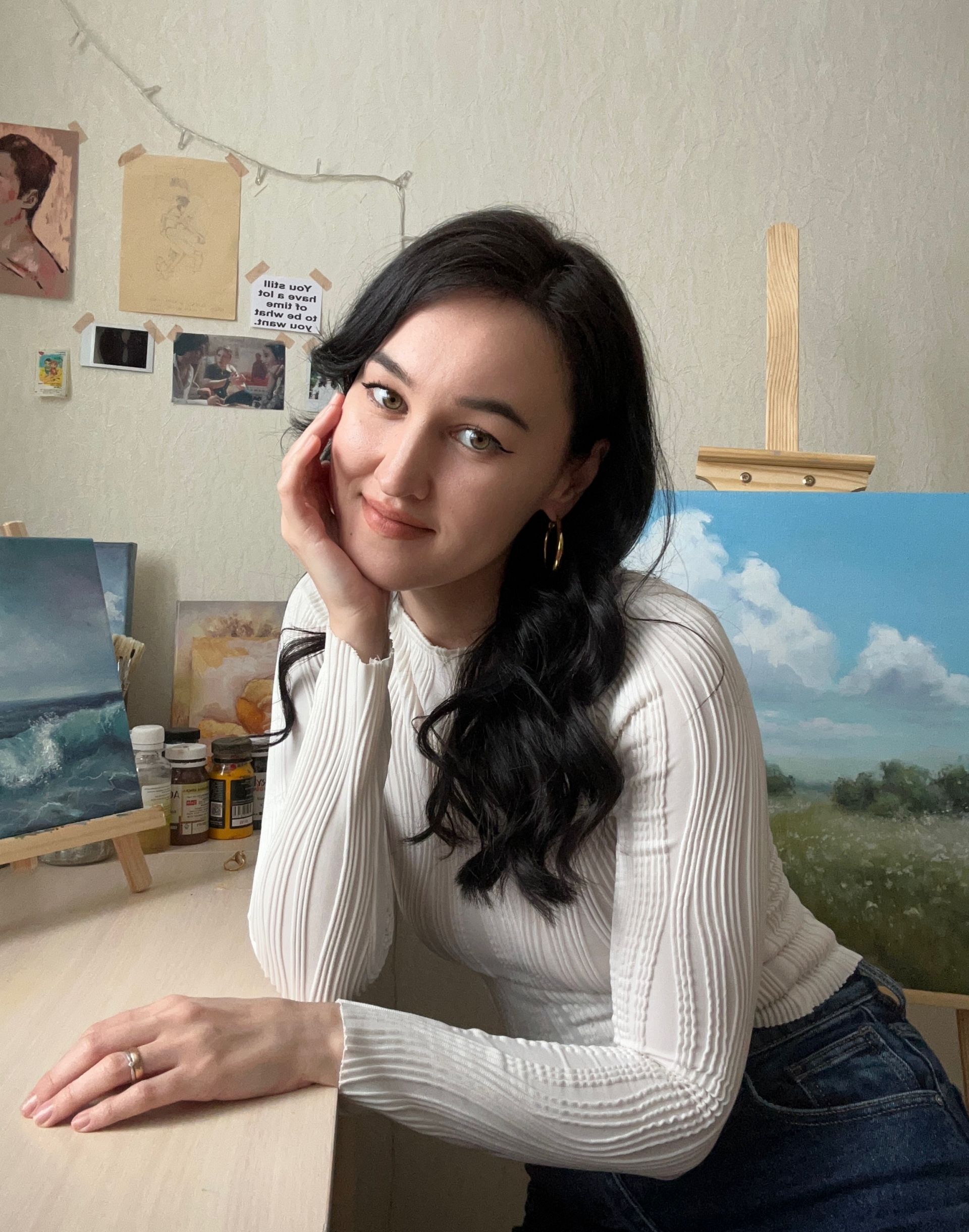 Юлия  Слепцова: “Картиналарым үз хис-кичерешләремне чагылдыра”
