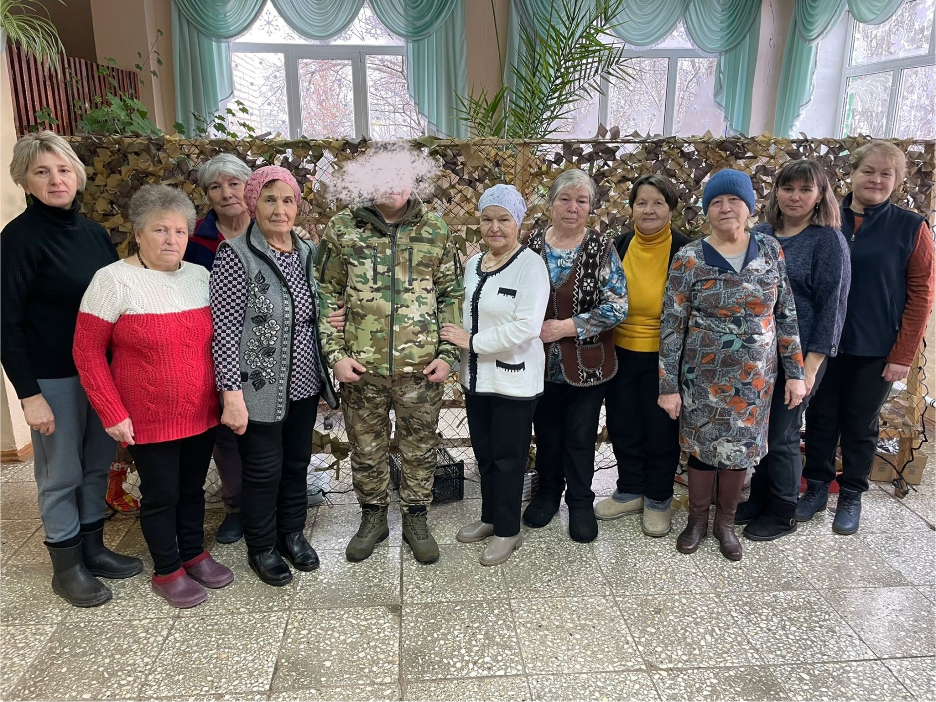 Якты Күл авылында махсус хәрби операциядә катнашучы егет белән очрашу узды