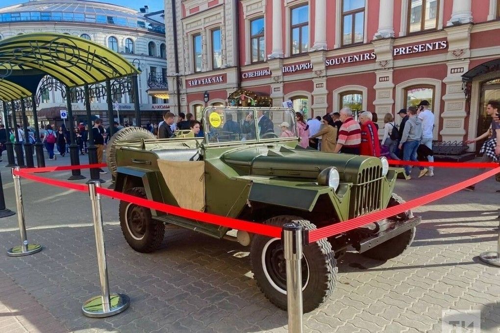 Җиңү көненә Казанның Бауман урамында 1945 елның маен хәтерләткән инсталляция булдырылачак