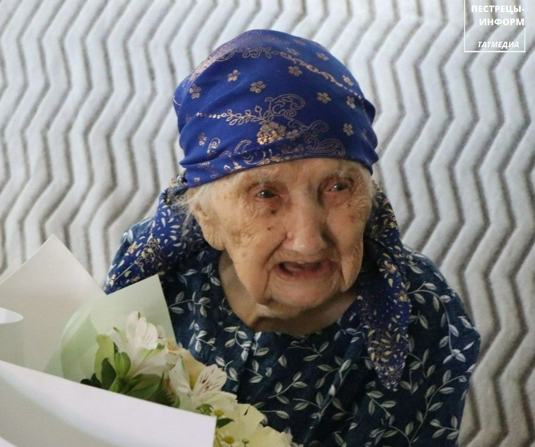 Әлбәдәннән 106 яшьлек Анастасия Антонова – республиканың иң өлкән кешесе