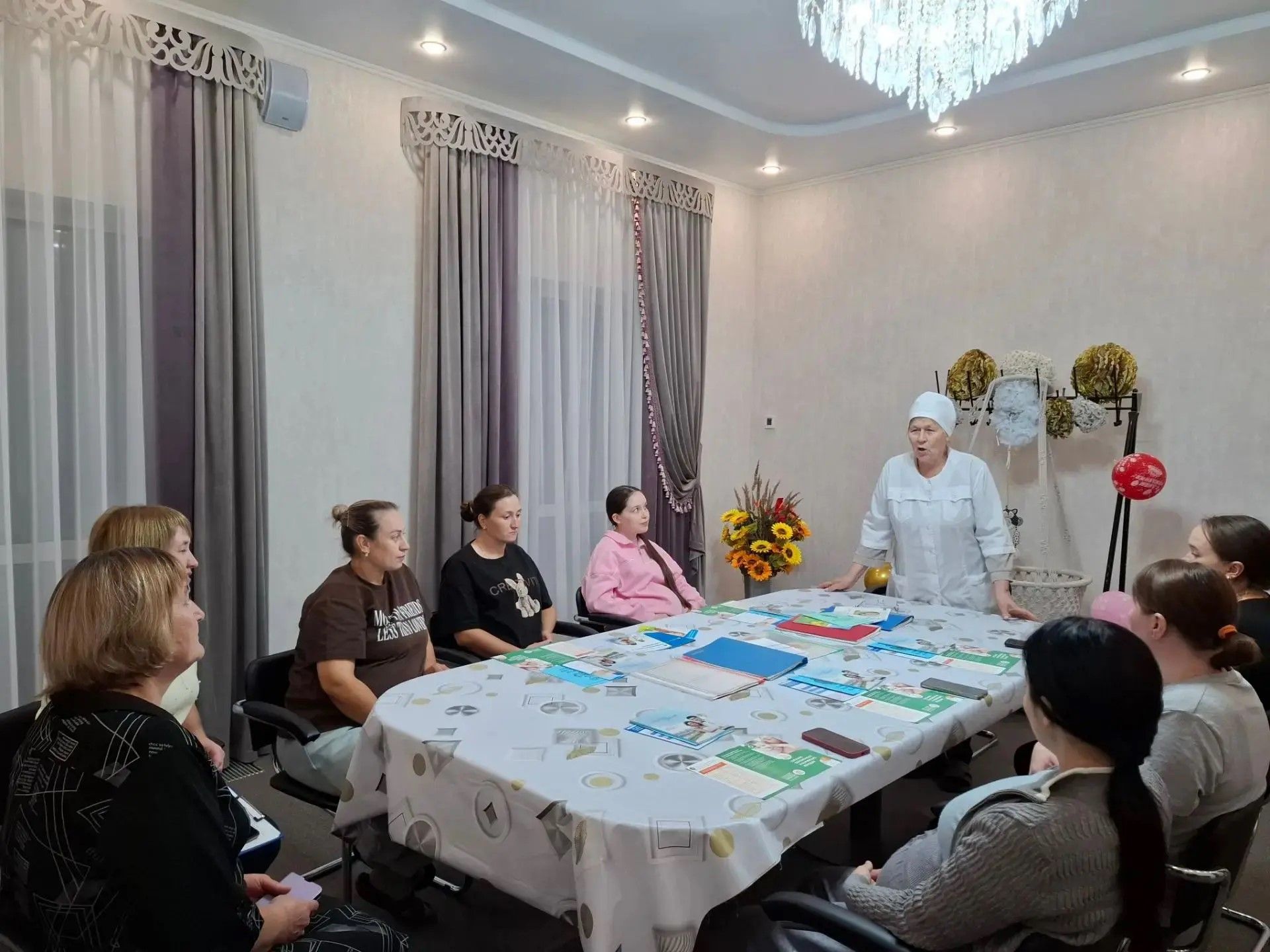Село Чурада йөкле хатын-кызлар көне уңаеннан бәйрәм уздырылды