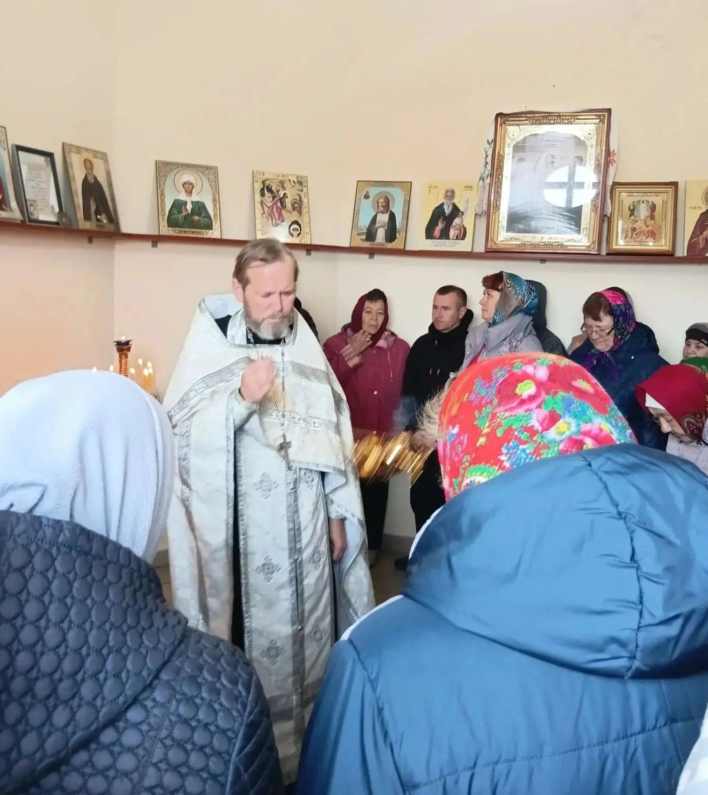 Әлбәдән авылында Покрау алдыннан келәү узган