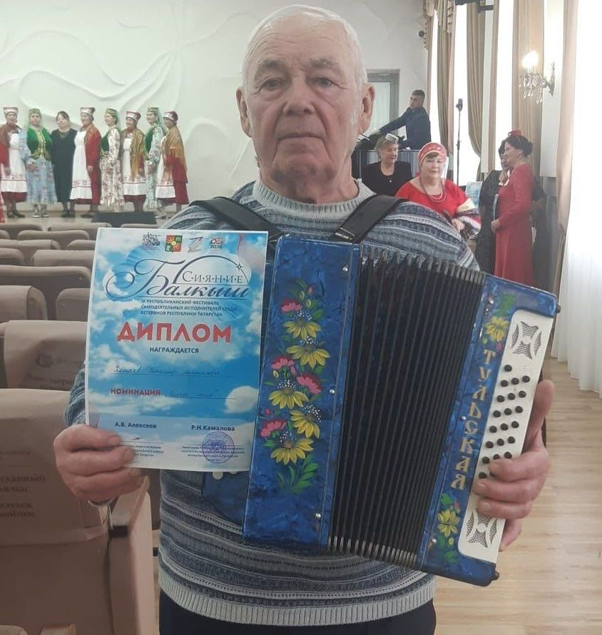 Сәвәләйдән Владимир Кашаев «Балкыш»та катнашты