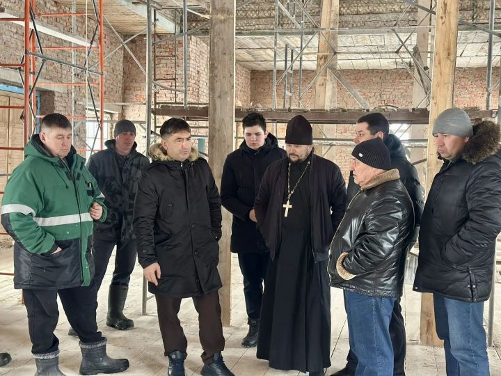 Село-Чурада Изге Троица чиркәвендә капиталь ремонт башланды