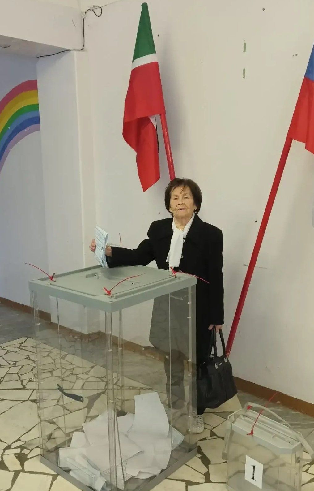 «Не словом, а делом»: 90-летняя Анастасия Усачёва из Нижнекамска проголосовала на выборах
