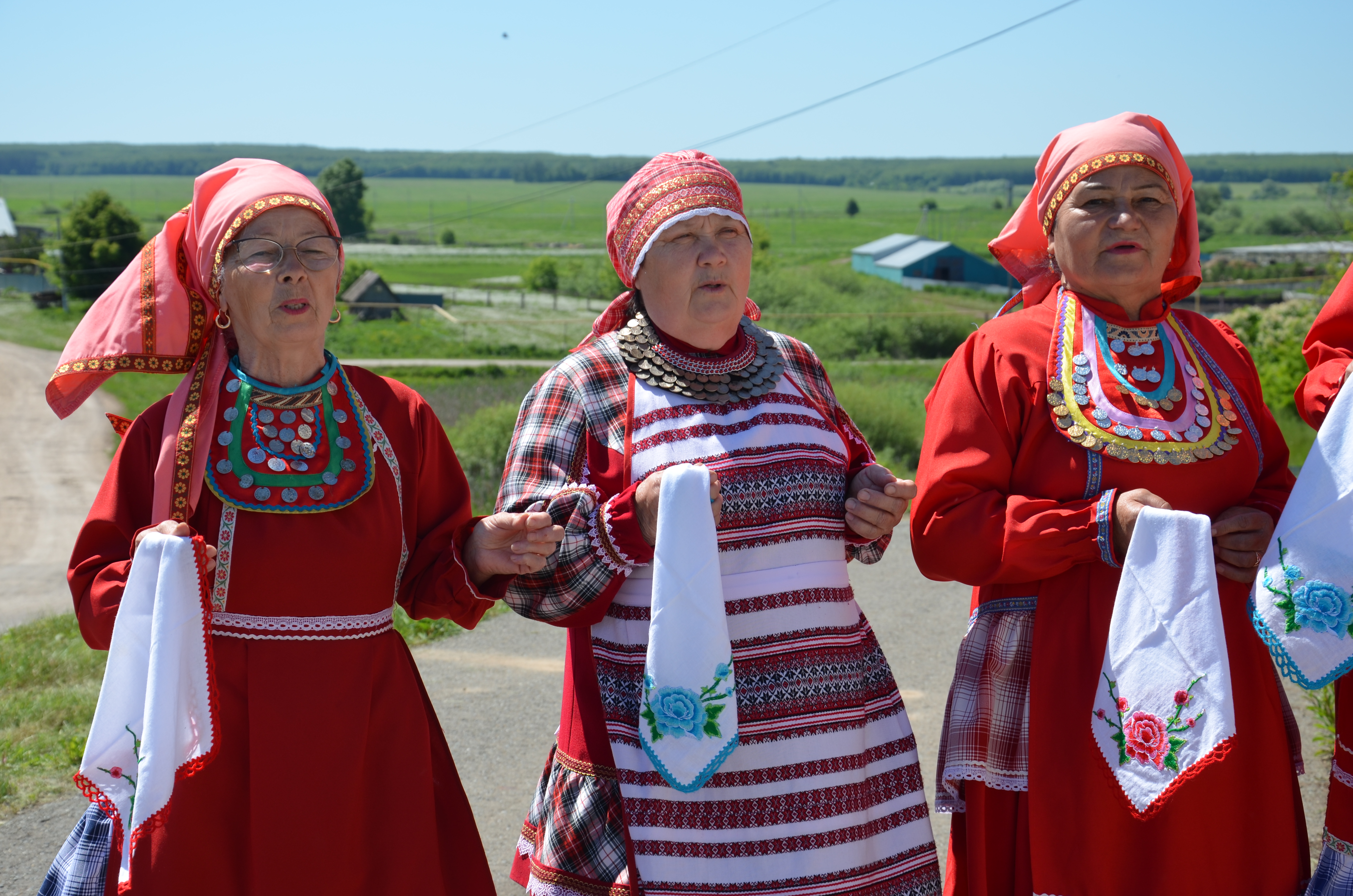Сарман районы, Ләке авылында кунакта
