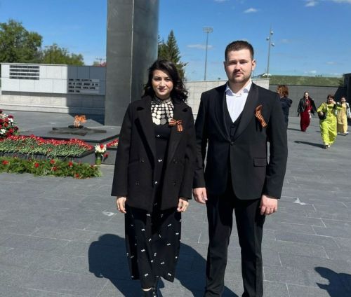 Активисты молодёжного отделения «Бәрәкәт» почтили память героев Великой Отечественной войны