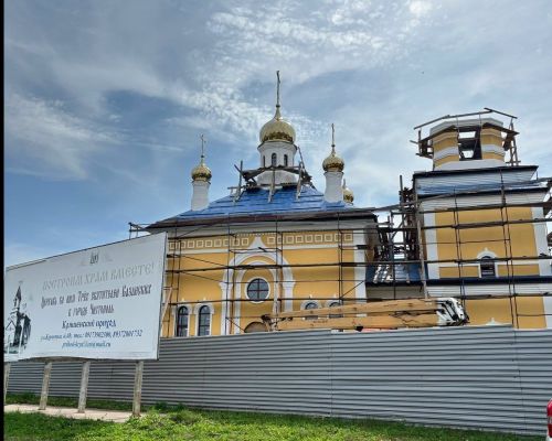Чистай керәшеннәрендә ару хәбәр: төзелеп килүче чиркәүләренә качлар һәм куполлар куелды
