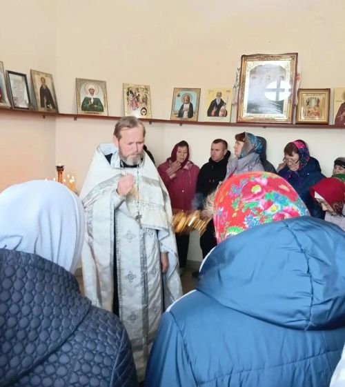 Әлбәдән авылында Покрау алдыннан келәү узган