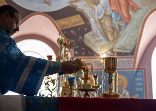 Тихвин чиркәвендә отец Павел истәлегенә литургия уздырылды