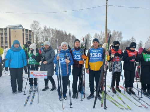 Мәләкәс авыл җирлеге чаңгычылар командасы ярышта җиңде