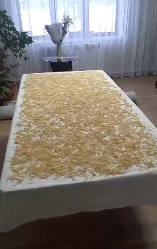 Югары Баграж авылында хәрбиләргә токмач әзерлиләр
