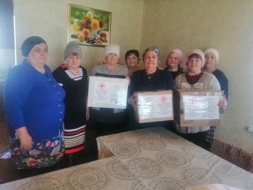 Гуманитарную помощь в СВО отправили из села Ляки