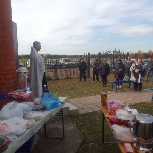 Әлбәдән авылында Покрау алдыннан келәү узган