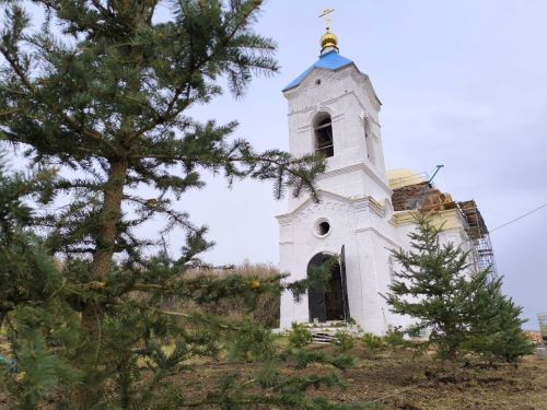 Керәшен Мәлемендә Покрау бәйрәме алдыннан агачлар утырттылар