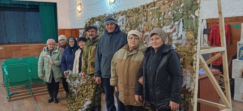 Корчайда маскировка челтәре үрәләр