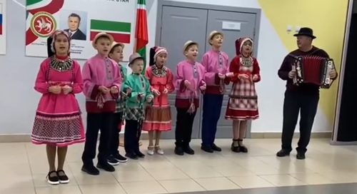 ВИДЕО: Дүсмәт авылыннан «Тәңкәләр» ансамбле