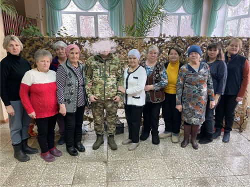 Якты Күл авылында махсус хәрби операциядә катнашучы егет белән очрашу узды