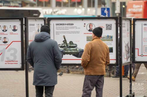 Казанда төрле милләт вәкилләре — геройлар турында күргәзмә әзерләнә