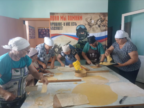 Ленино авылы волонтерлары токмач кисте