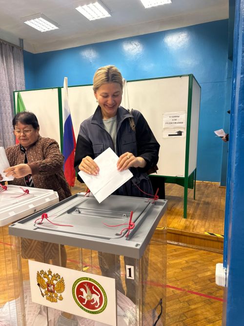 Марина Карпова: Сайлауда катнашу – хакимият һәм халык арасындагы үзара хезмәттәшлекнең ачык мисалы