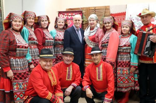 Альберт Назаров «Мәлкәнәй» ансамбленең – алыштыргысыз баянчысы