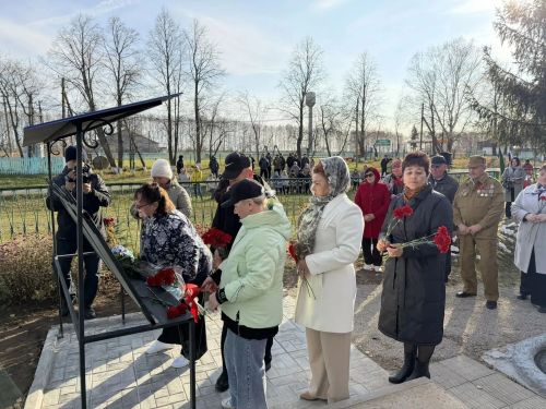 В селе Курчеево увековечили память героев, отдавших жизнь за Родину