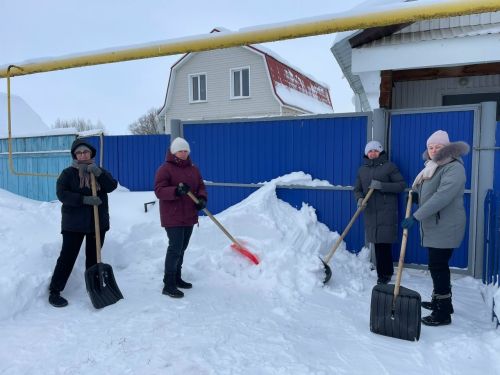 «Янда өлкән кеше яши»: Якты Күлдә өлкәннәргә ярдәм акциясе үткәрелде