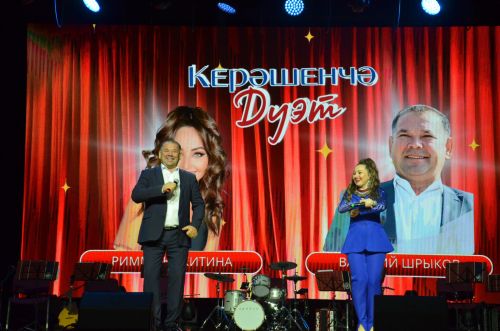 ВИДЕО: Валерий Шрыков һәм җырчы Римма Никитина керәшен җыруы башкара