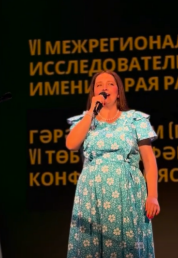 ВИДЕО: Людмила Аланлы җырлый