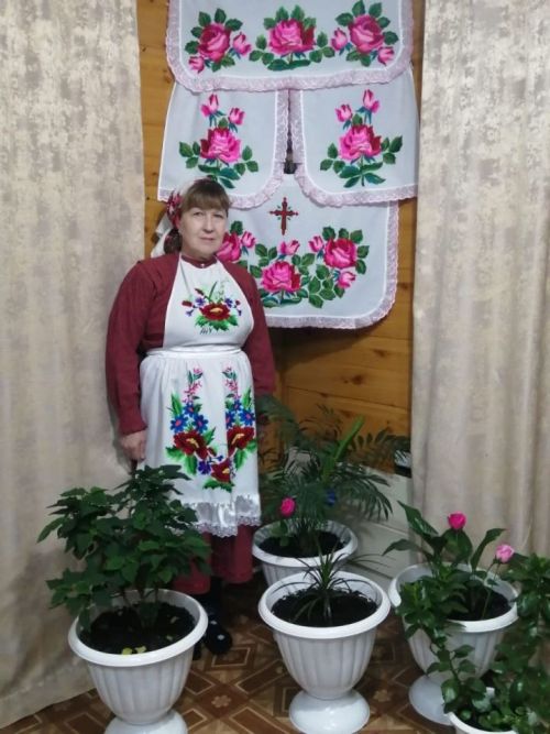 Кәвәлдән Ольга Чумучованың кул эшләре күңелгә рәхәтлек бирә