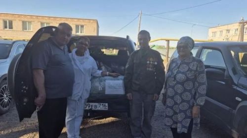 Калинино егете,  хәрби карендәшебез СВОга ярдәм илтүне үз өстенә алды