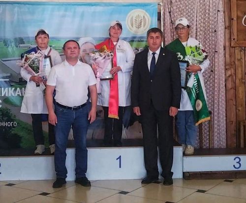 Кайбычтан Мария Таймасова сыер саву операторлары бәйгесендә беренчелекне яулады