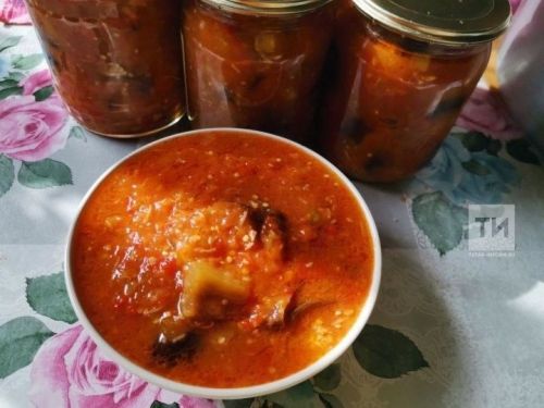 Болгар борычы белән кышкылыкка салат