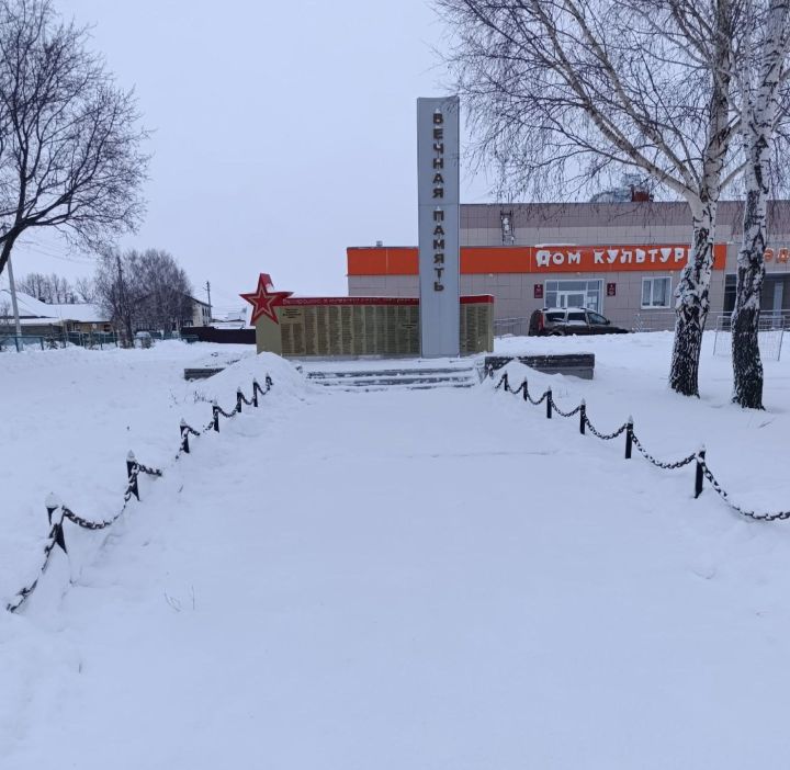Мәләкәс мәктәбендә «Чиста обелиск» акциясе үткәрделәр