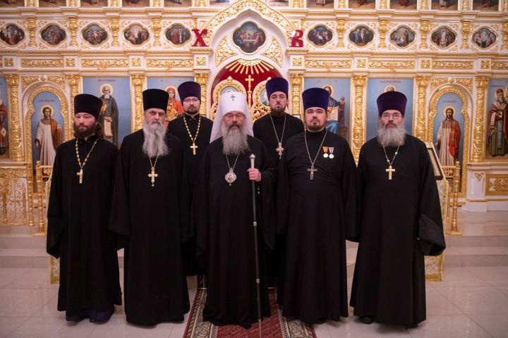 В соборе Казанской иконы Божией Матери состоялось годовое собрание духовенства Казанской епархии