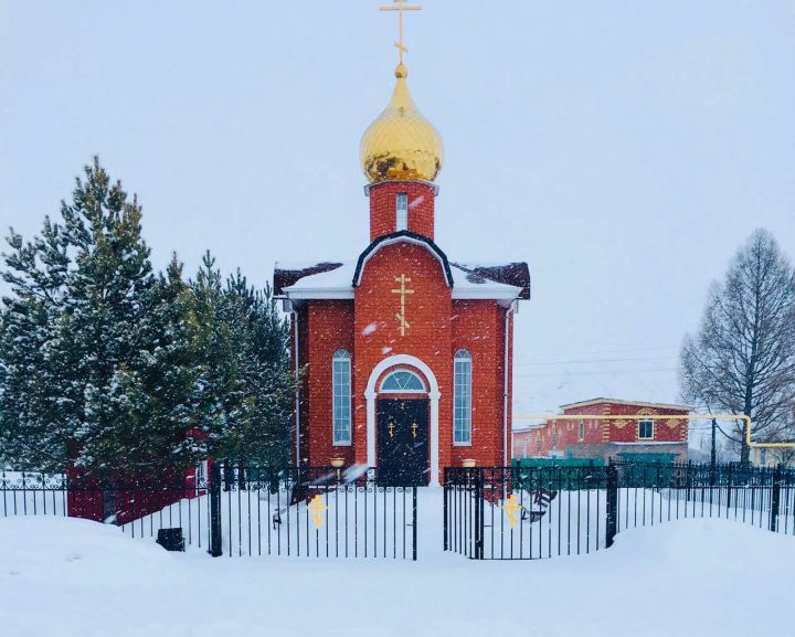 В часовне села Кабан-Бастрык прошло богослужение