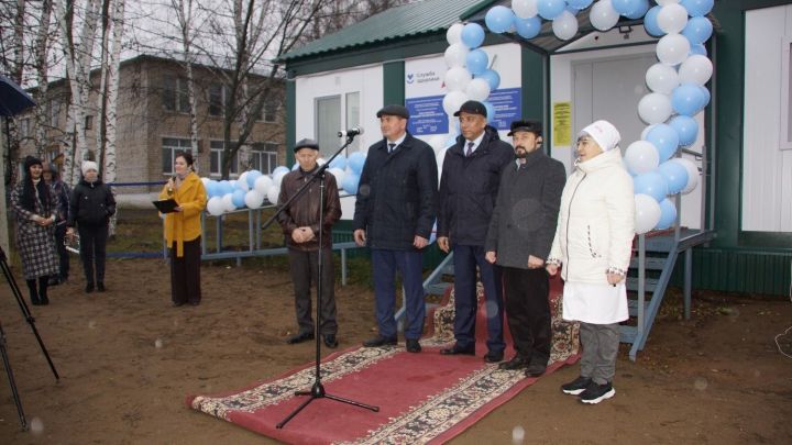 В селе Новые Балыклы открылся новый модульный фельдшерско-акушерский пункт