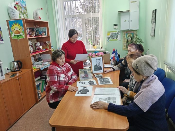 В селе Старое Тябердино состоялась встреча с родственниками Героя Советского Союза