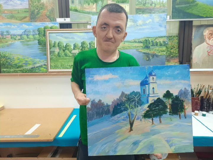 Карендәшебез Андрей Кузьминның картиналар күргәзмәсе ачылачак