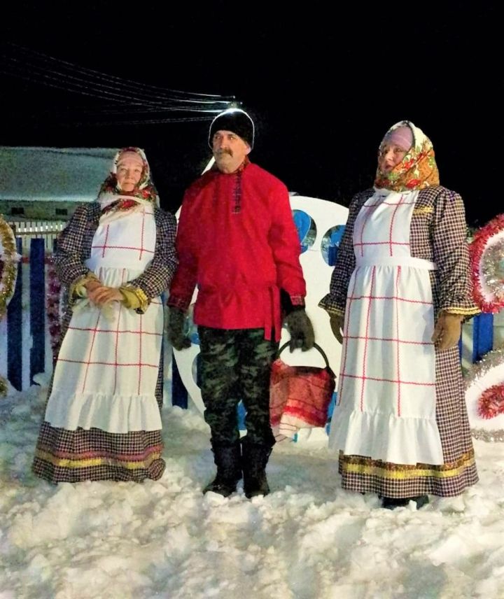 В селе Бахта прошёл обряд  «Йөзек салу»