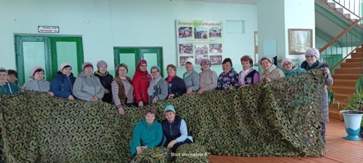 Активисты села Умирово освоили новое полезное ремесло