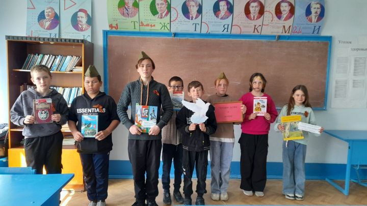 Старогришкинская сельская библиотека присоединился к акции «Читаем детям о Великой Отечественной войне»