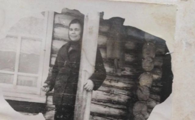 Ретро фото. Түбән Биш кызы Саломия Кузнецова