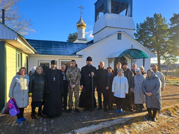 Яңа Усы авылы чиркәвендә литургия узды