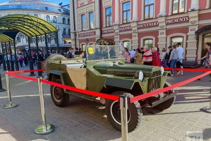 Җиңү көненә Казанның Бауман урамында 1945 елның маен хәтерләткән инсталляция булдырылачак