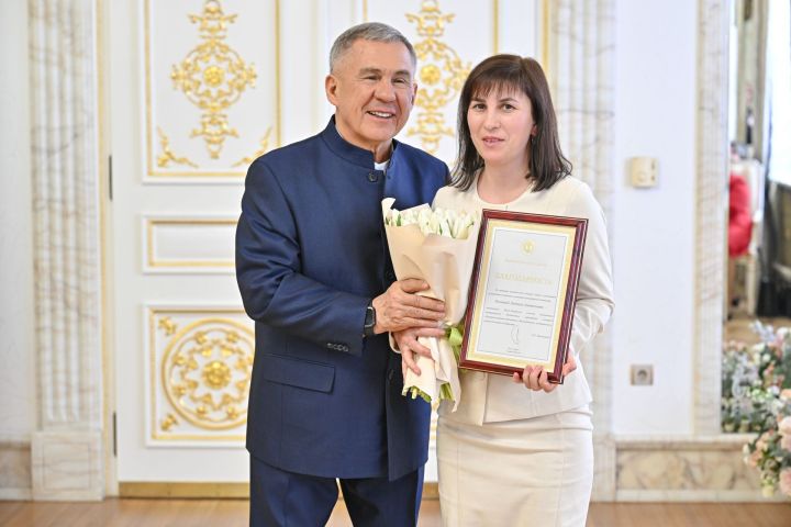 Людмила Игошева Татарстан Рәисе Рәхмәтенә лаек булды